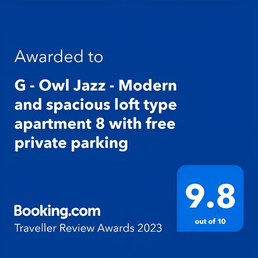 Modern And Spacious Loft Type Apartment 8 With Free Private Parking By "Owl Jazz Apartments" Каунас Экстерьер фото