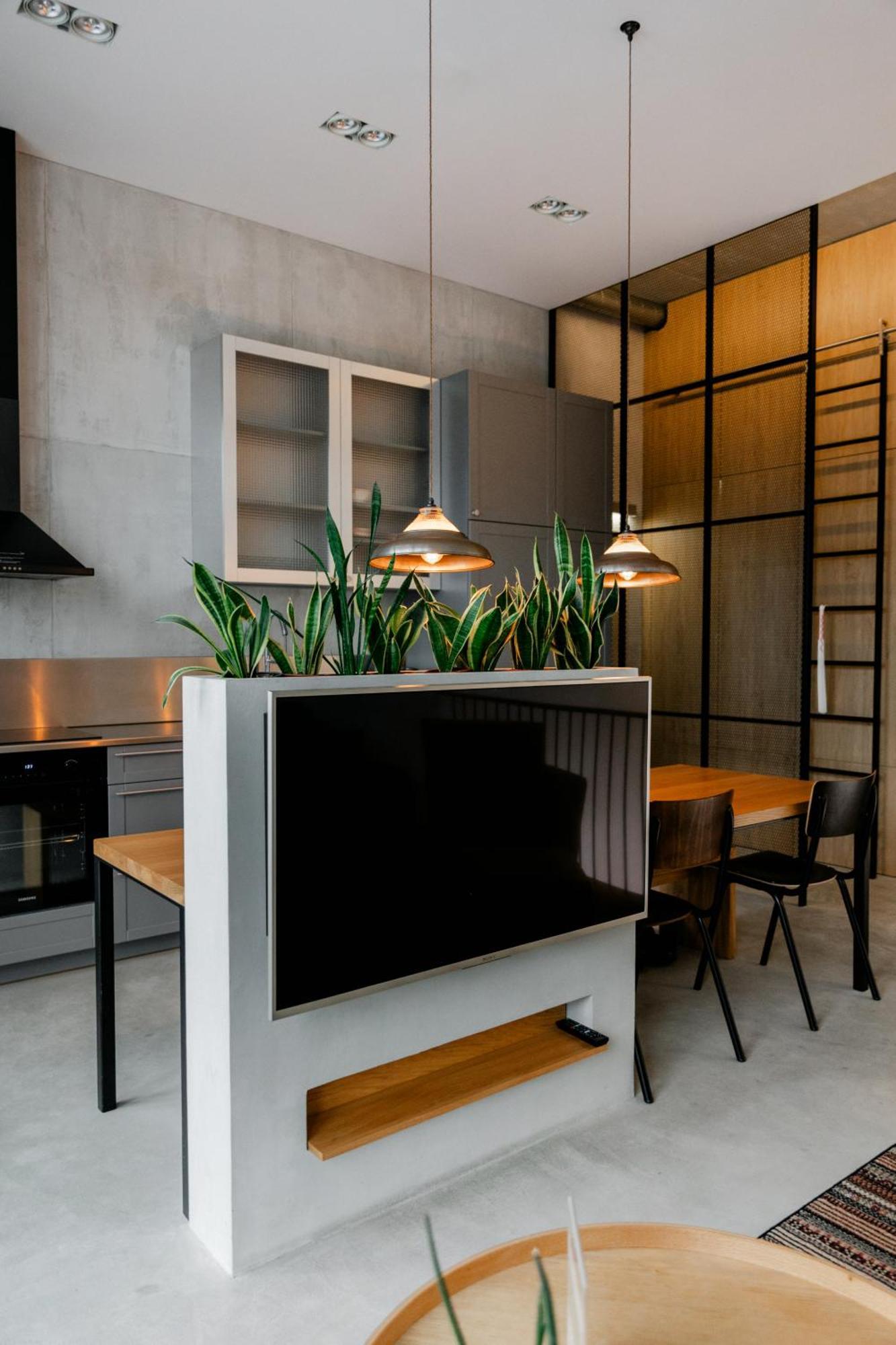 Modern And Spacious Loft Type Apartment 8 With Free Private Parking By "Owl Jazz Apartments" Каунас Экстерьер фото