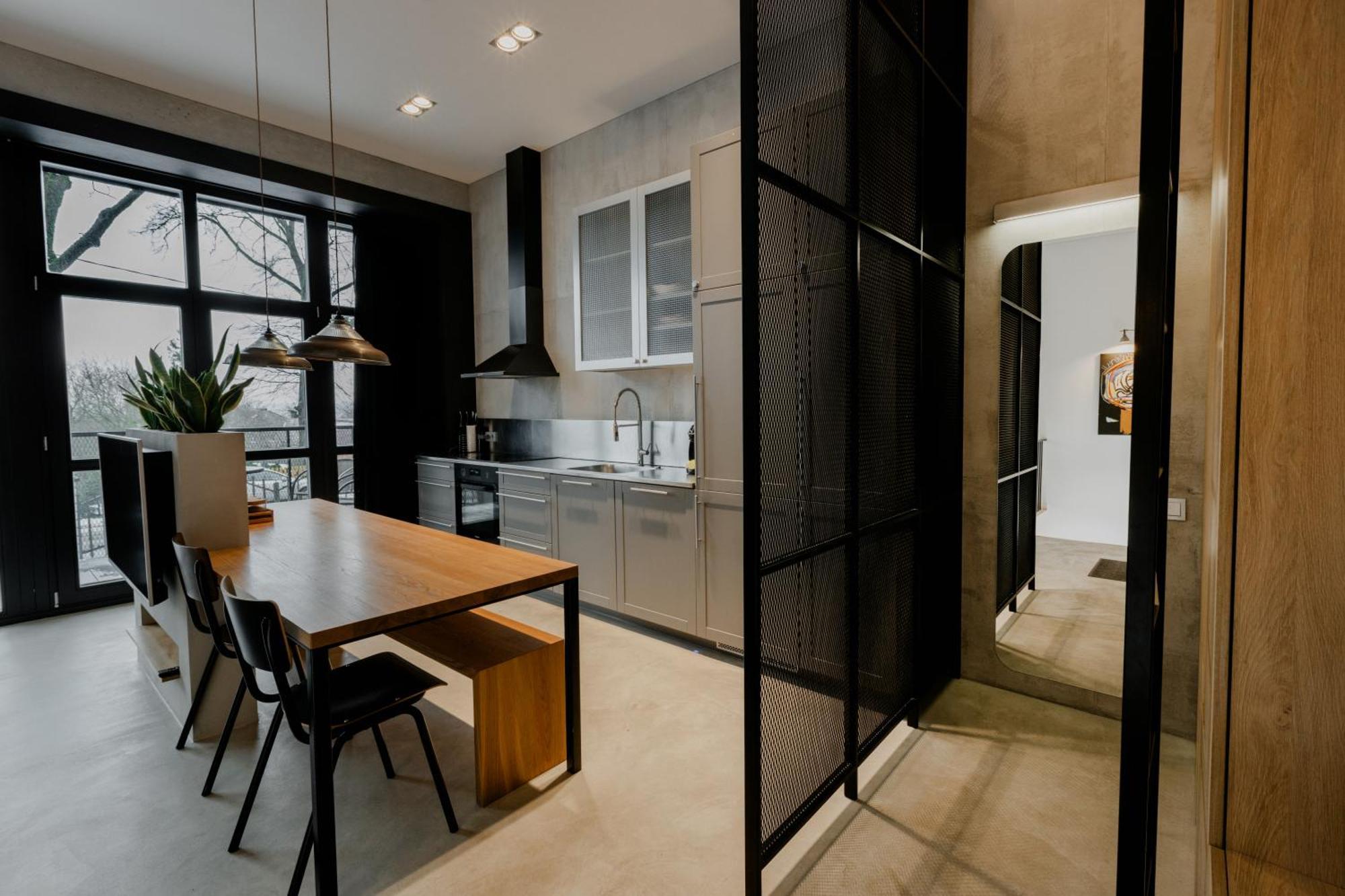 Modern And Spacious Loft Type Apartment 8 With Free Private Parking By "Owl Jazz Apartments" Каунас Экстерьер фото